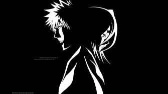 Bleach Anime Vectors Kuchiki Rukia Kurosaki Ichigo Quote 1080p