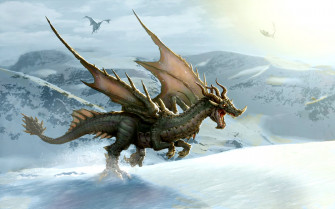 Wallpaper Draak Animaatjes
