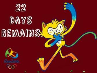 Count Down Timer Wallpaper For Rio Olympic