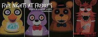 Fnaf iPhone Wallpaper Set By Vampirejaku