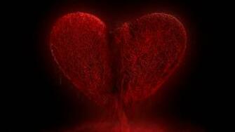 Broken Heart Love Art HD Wallpaper Of