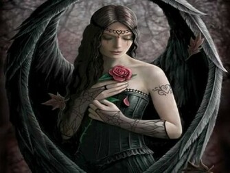 Gothic Angel Wallpaper
