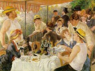 Renoir Painting Wallpaper Top Background