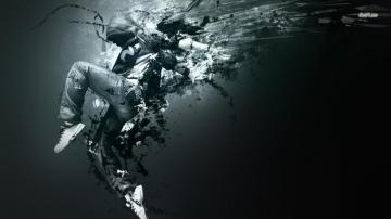 Stylized Dancer Wallpaper Digital Art
