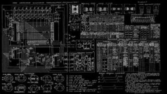 Schematic HD Wallpaper Background Image