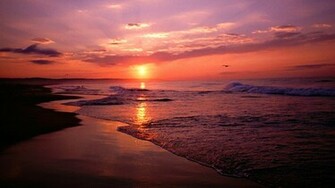 Sunset Beach Wallpaper