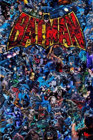 Mr Garcin Batman 1st Edition Comic Art