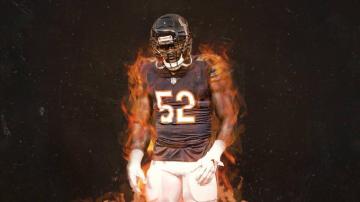 Made A Khalil Mack Wallpaper For My Fellow Bears