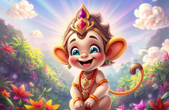 Baby Hanuman Wallpaper