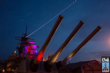 Wallpaper Battleship Uss Iowa