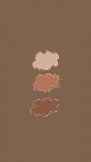 Brown Aesthetic Wallpaper Simple iPhone