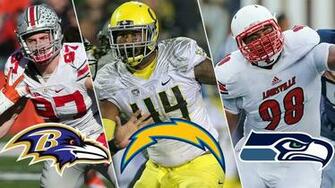 Nfl Mock Draft Quarterbacks Beware Of Disruptive Defenders
