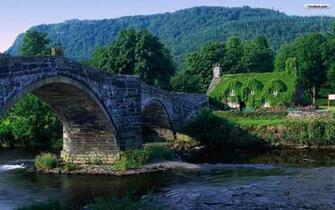 Youwall Stone Bridge Wallpaper