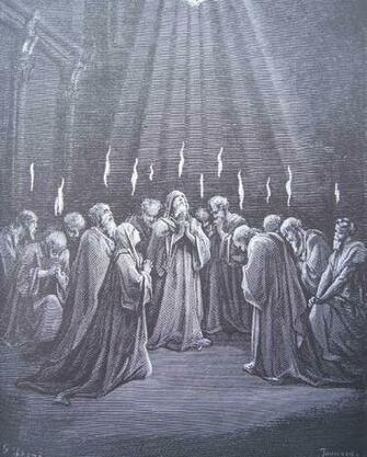 Pentecote Recherche Google Gustave Dore Religious Art