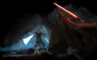 Star Wars Artwork Darth Vader Wallpaper HD Desktop And Mobile