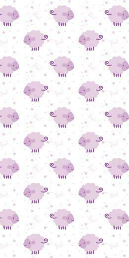 Counting Sheep Pink Bc Magic Wallpaper