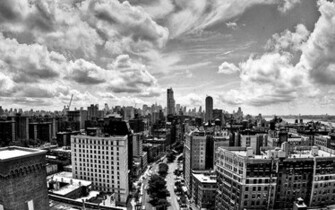 New York Mono Cityscape