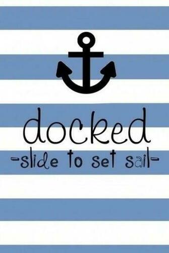 Anchor iPhone Lock Screen Cute Ocean
