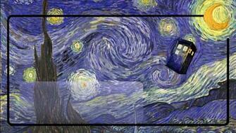 Doctor Who Wallpaper Tardis Van Gogh Ps Vita
