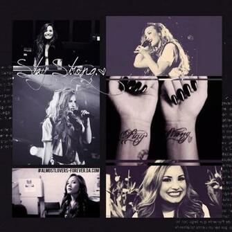 Demi Lovato Stay Strong Gif By Almostlovers Forever