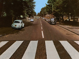 The Simpsons Abbey Road Wallpaper