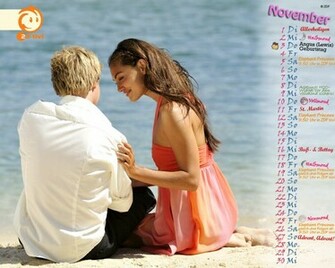 November H2o Just Add Water Wallpaper