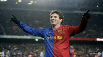 Lionel Messi Full HD Widescreen Wallpaper