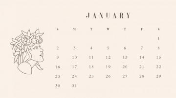 Printable Customizable Monthly Calendar Templates