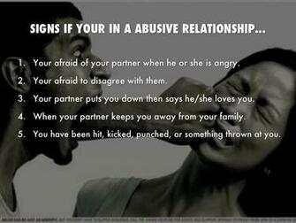 Whizolosophy Signs Of Abuse