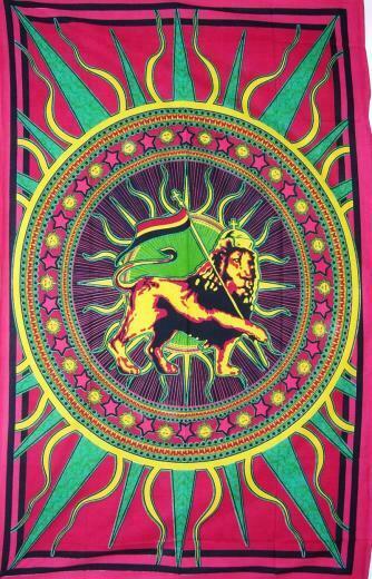 Trippy Rasta Background