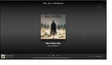 Desktop Fullscreen Mode Bug The Spotify Community