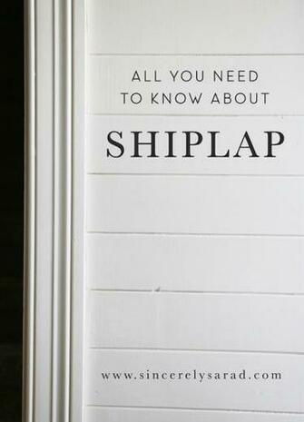 All You Need To Know About Shiplap Sincerely Sara D