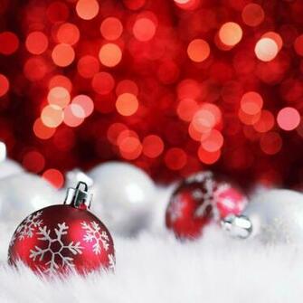 Christmas Ball iPad Background Best Wallpaper