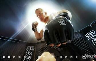 Wallpaper Mma Ufc Georges Welterweight Champion Saint