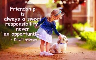 Cute Friendship Quotes With Image