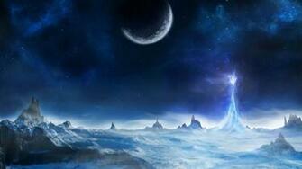 Fantasy Snow Landscape Wallpaper High Definition Quality