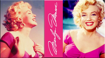 Marilyn Monroe In Pink Computer Wallpaper Desktop Background