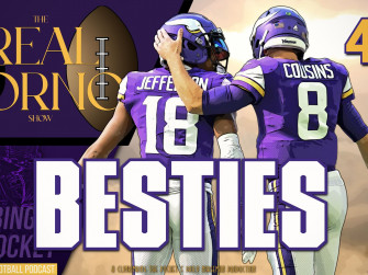 Besties Justin Jefferson Kirk Cousins Daily Norseman