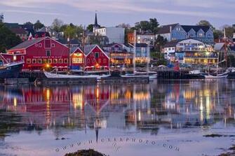 Wallpaper Background Historic Lunenburg Nova Scotia Canada