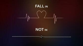 Fall In Love Wallpaper