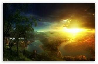 Heaven Vs Hell HD Wallpaper For Wide Widescreen Whxga Wqxga