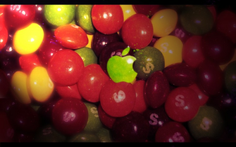 Apple Skittle Wallpaper By Lewislpb