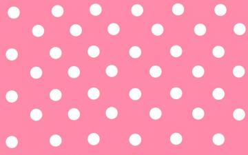 Pink Polka Dot Background Wallpaper For
