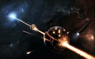 Science Fiction Wallpaper Aircraft Space HD