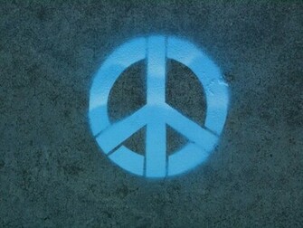Peace Sign Desktop Wallpaper Image