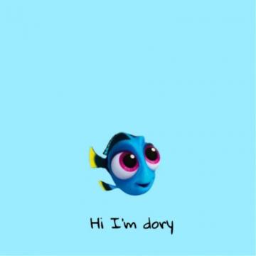 Finding Dory Cute Artwork Wallpaper