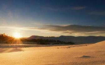 Winter Sunrise Photography Wallpaper Desktop Background Scenery