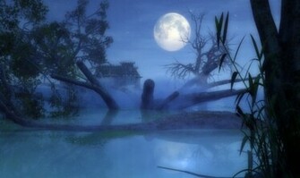 Blue Moon Wallpaper
