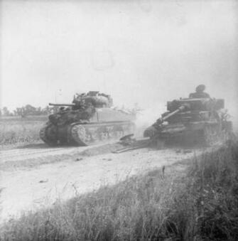 Ko Wrecked Panzers In Normandy