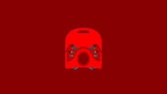 Tahu W Metru Red Background Wallpaper By Makuta Sama